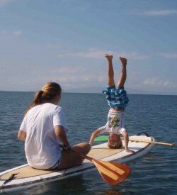 Sup Maui Yoga Lesson